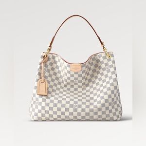 Louis Vuitton Graceful PM Damier Azur Canvas used once